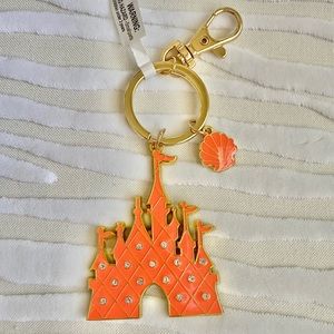 🧡Disney Ariel Coral Grotto Bag Charm/ Keyring